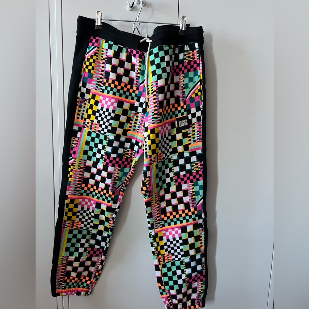 UGG Colorful Checkered Pants Men’s US Large